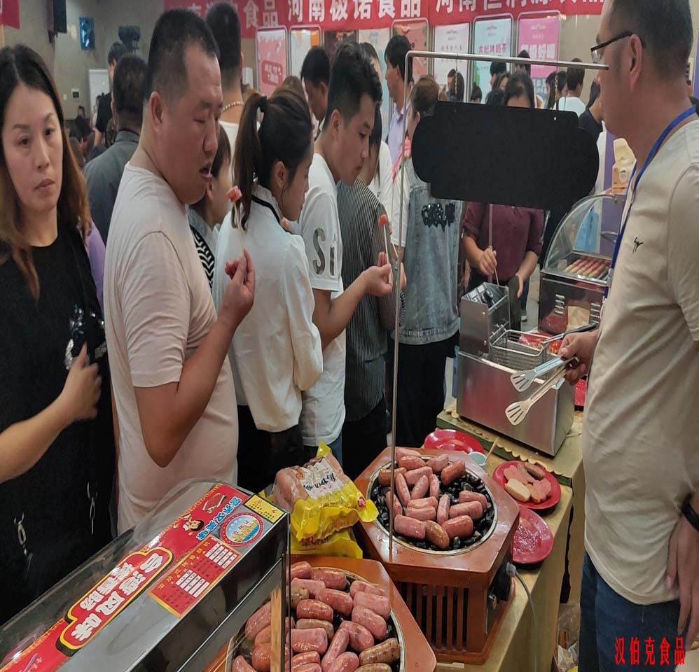 漢伯尅石鍋烤腸菏澤活動現場